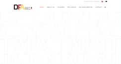 Desktop Screenshot of dfa-eg.net